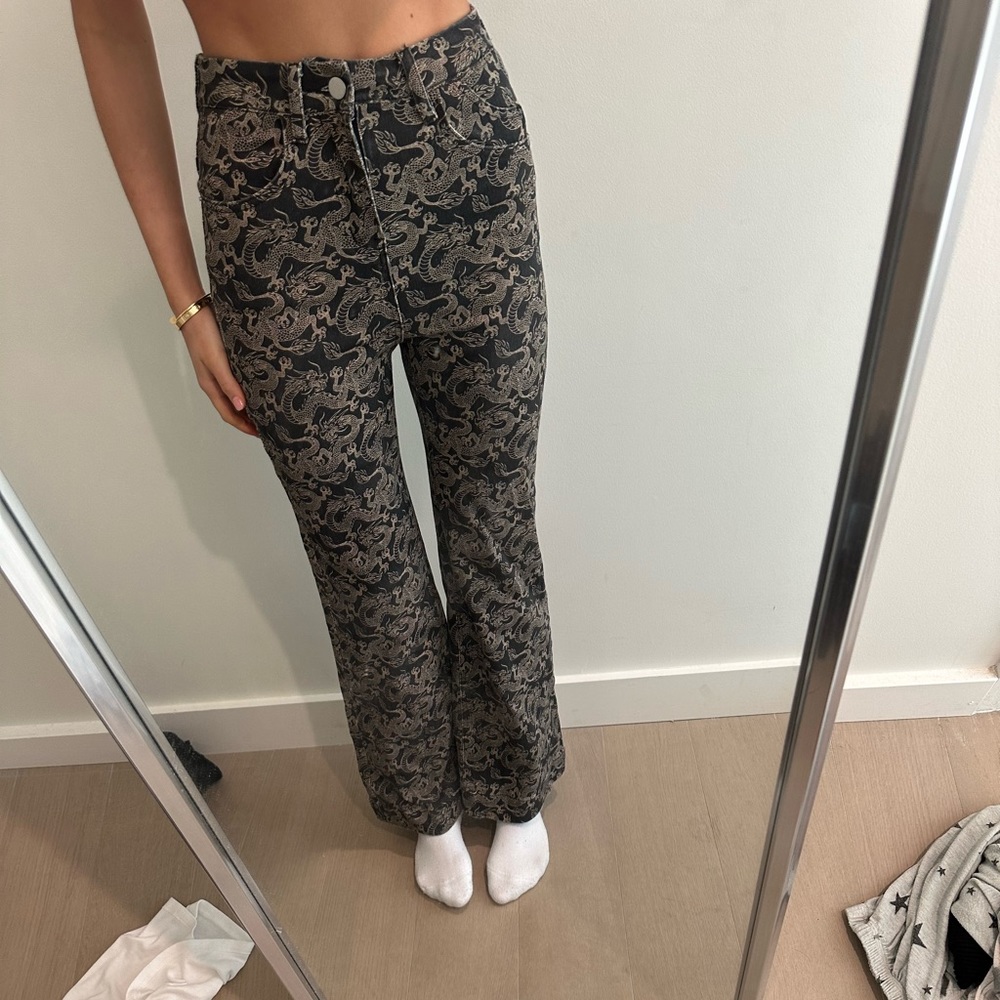 Patterned Princess Polly Jeans - Picture 5 of 6